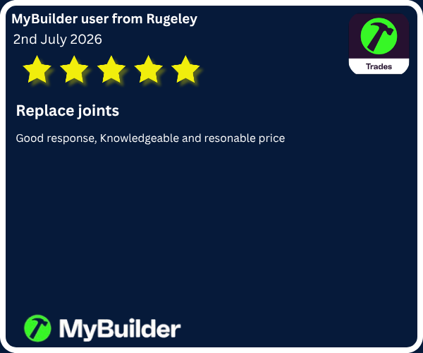 Website - MyBuilder user from rugeley Review Card - My Builder (1)